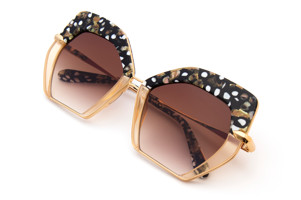 Krewe Women's Round Sunglasses - Gold