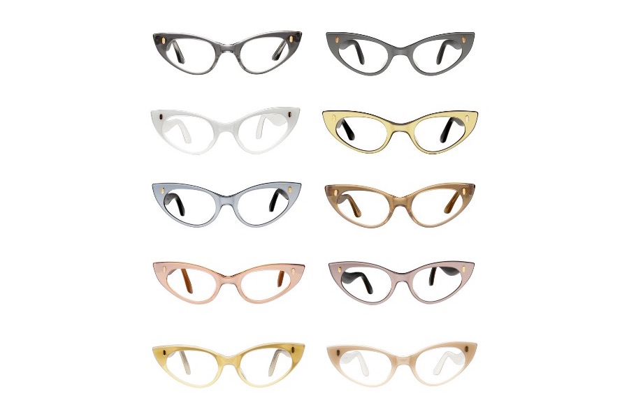 Cat eye glasses small hotsell